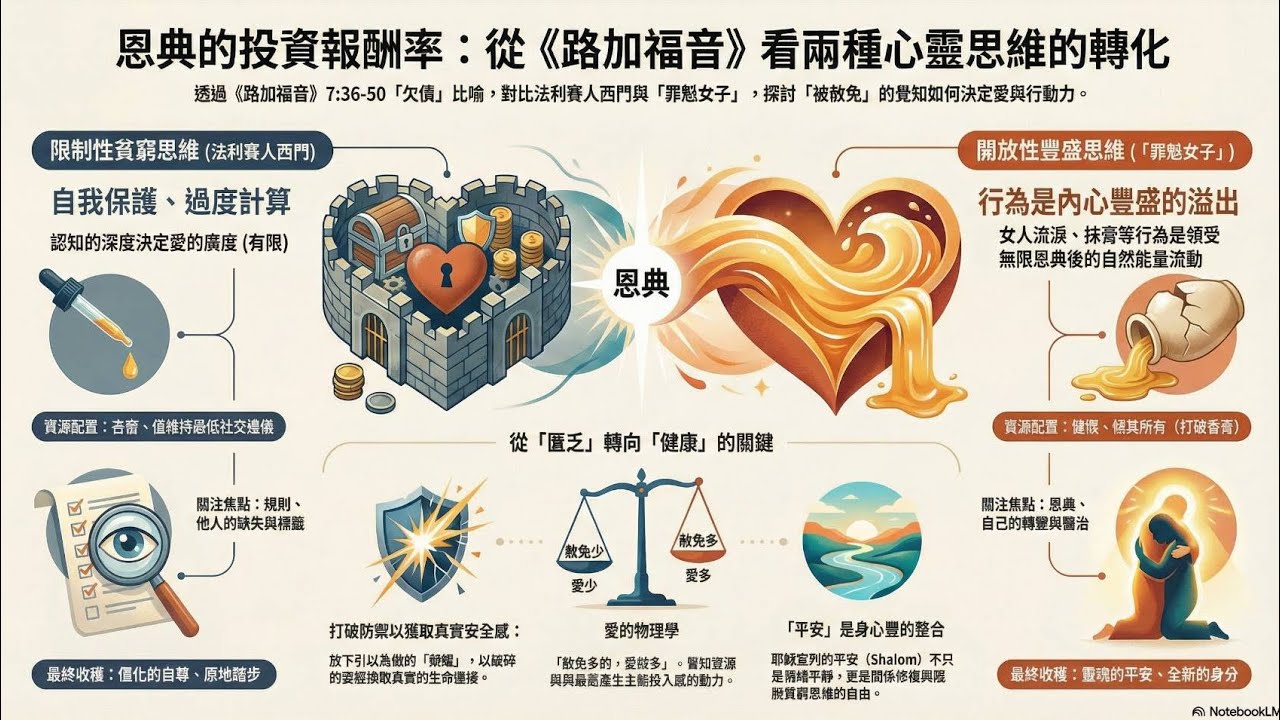 【路加福音】一場晚宴：兩種心態的啟示，打破算計換來豐盛
