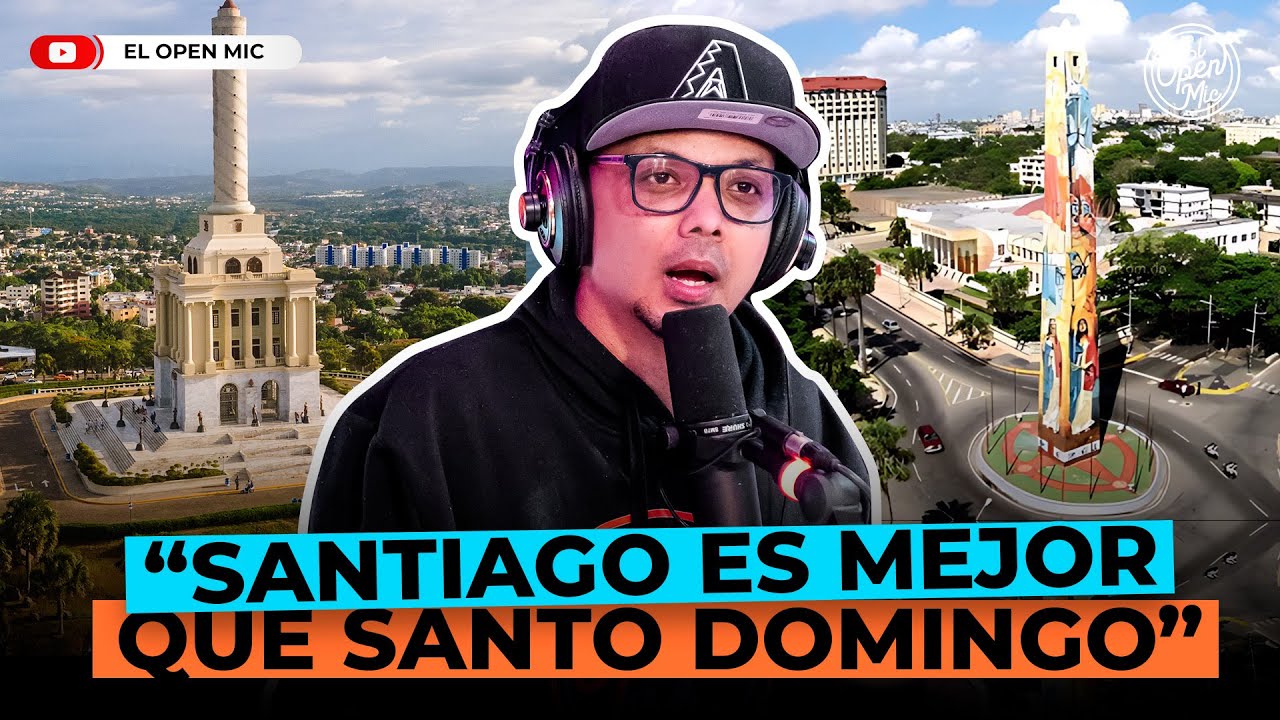 LA ESQUINA COMPLACIENTE: SANTIAGO ES MEJOR QUE SANTO DOMINGO SEGÚN EL PIO RD (EL OPEN MIC)