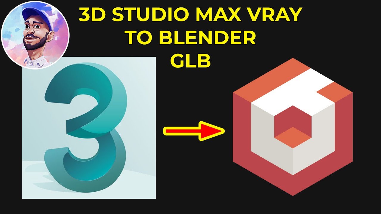 3D Studio Max Vray - To Blender GLB