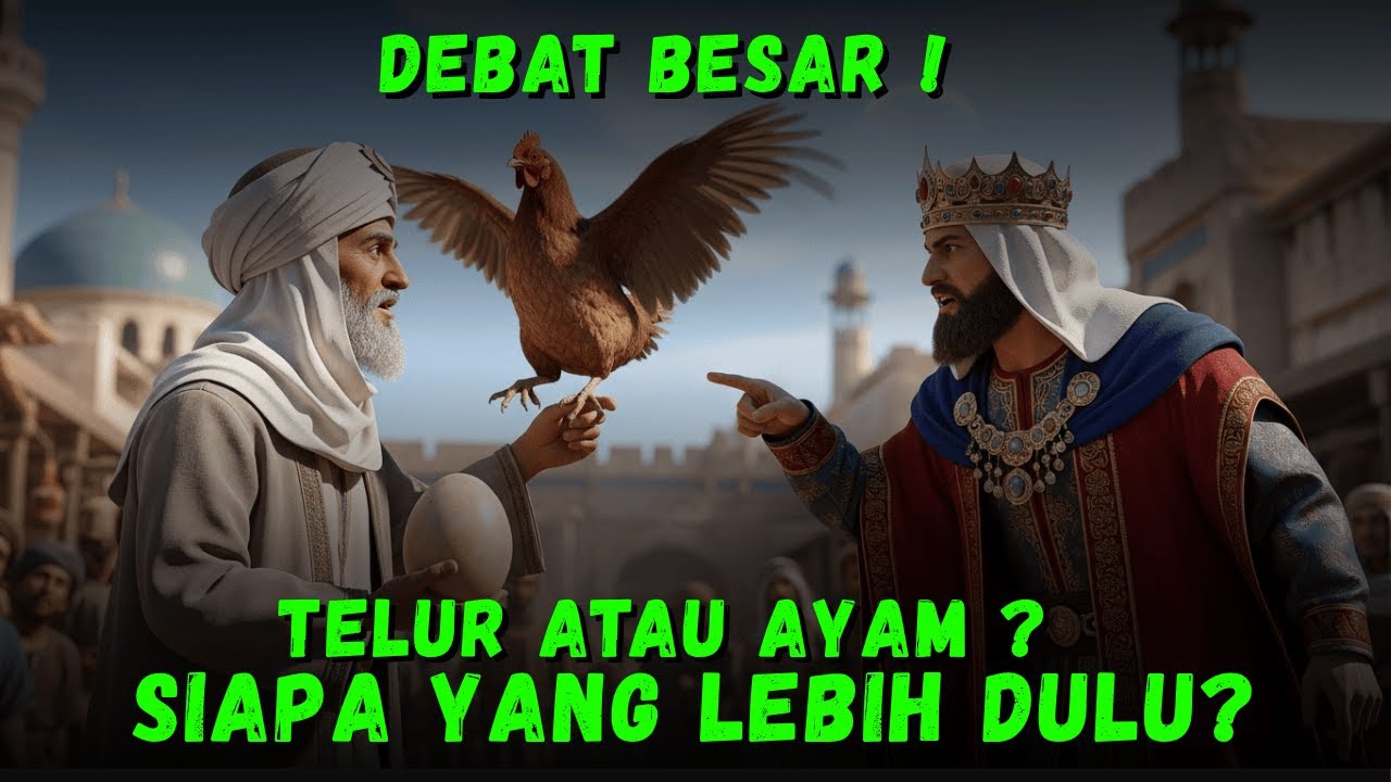 Abu Nawas vs Raja Harun: Debat Besar! Telur atau Ayam Lebih Dulu ?