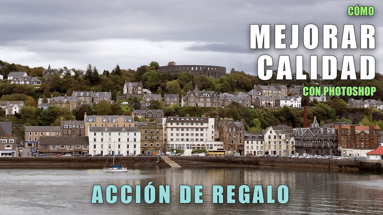 Cómo mejorar la calidad de nuestras imágenes muy fácilmente en Photoshop + Acción de regalo