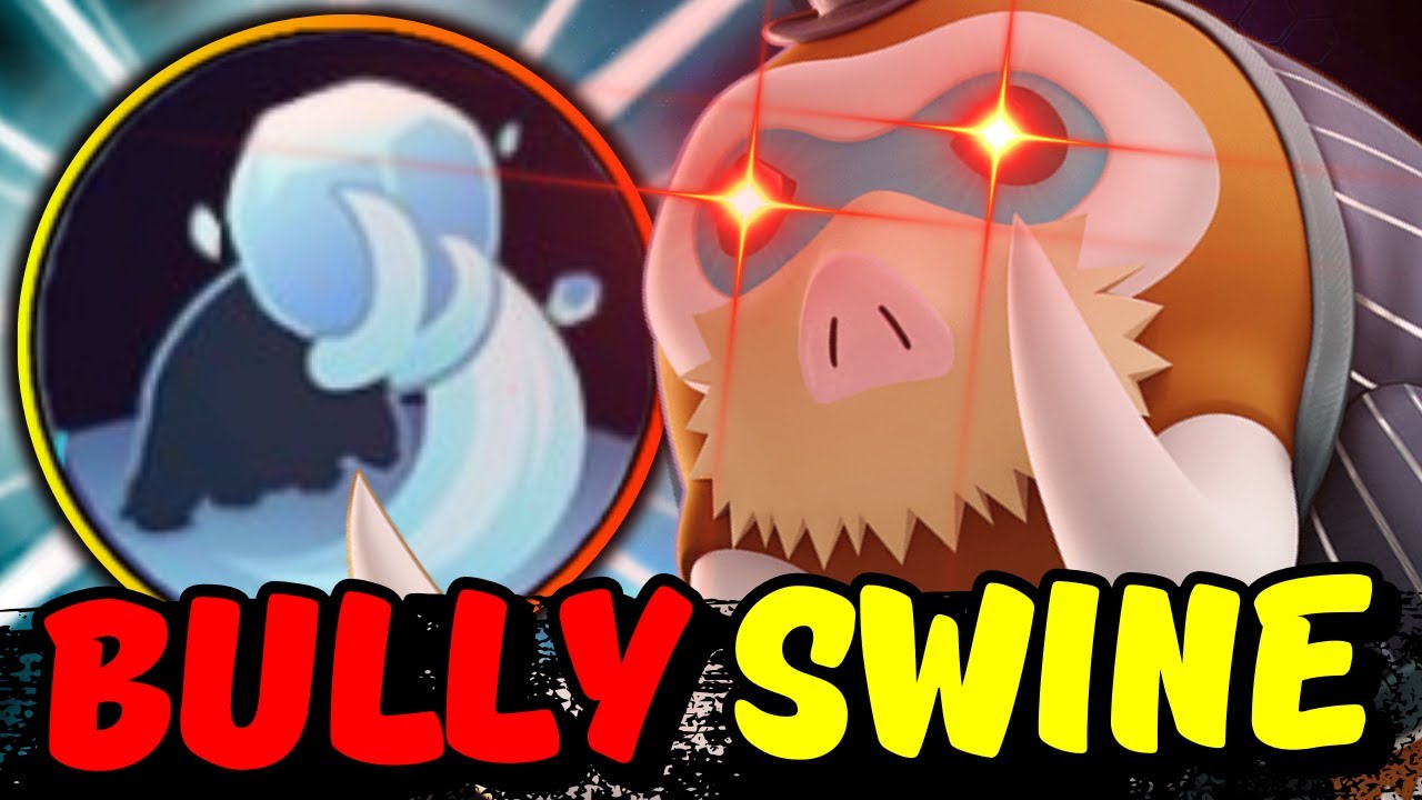 HOW TO TERRORIZE ENEMY WITH ICE FANG MAMOSWINE | Pokemon Unite