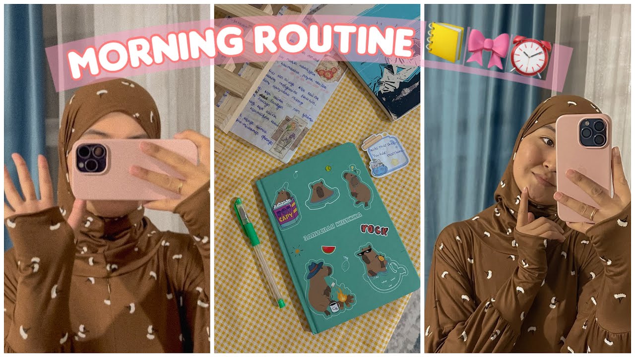 Bullet journal📔. Muslim vlog 🥰| morning routine 🌘🌟| study with me 🩰#morningroutine