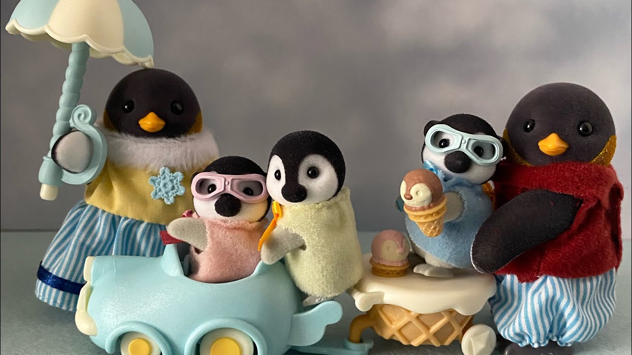 Waddle Penguins Unboxing - Sylvanian Families/Calico Critters, Unboxing