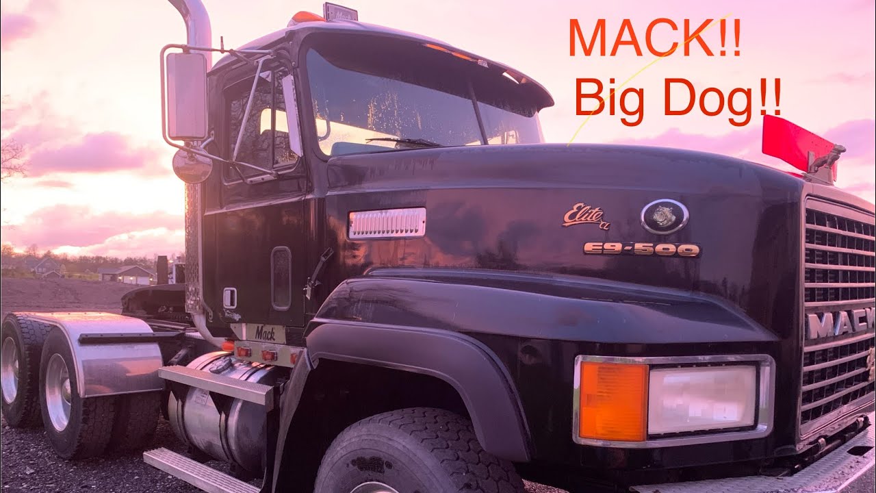 Mack CL713 E9 V8 Mudflaps Arrived!!Ride Around!! Move Cruise Liner!!