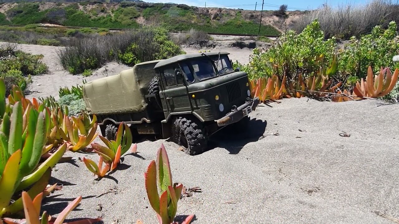 The Russian through the dunes, CrossRc GC4