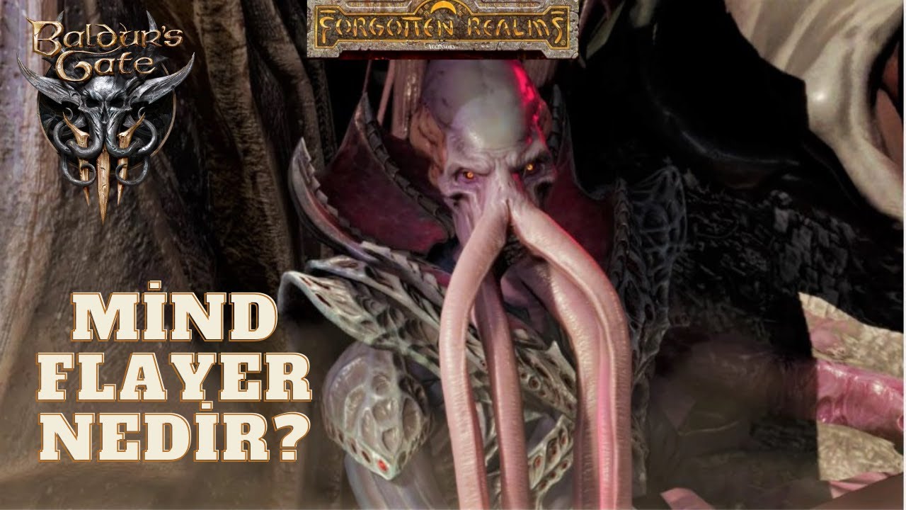 Zihin Yüzen(Mindflayer/ilithid) Nedir? Dnd  Baldurs Gate 3