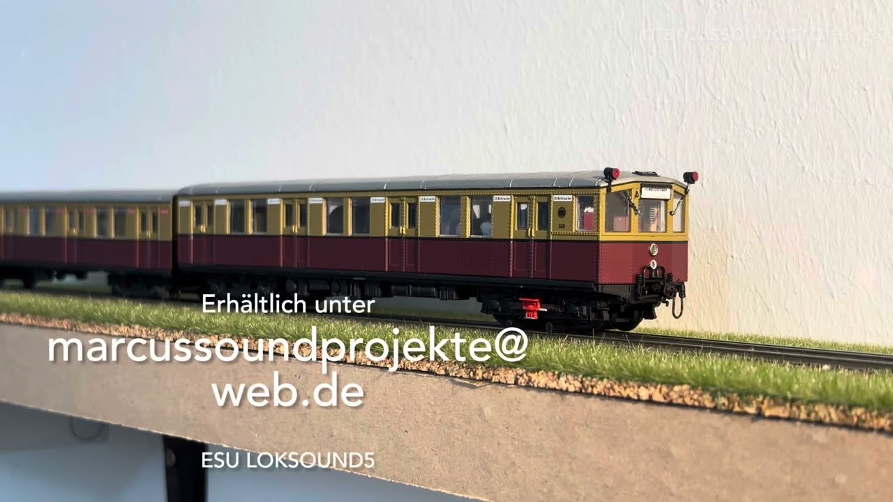 Sound für die Berliner S-Bahn Baureihen 275 / 276 /475 / 476 (Stadtbahner und Nietenreko)
