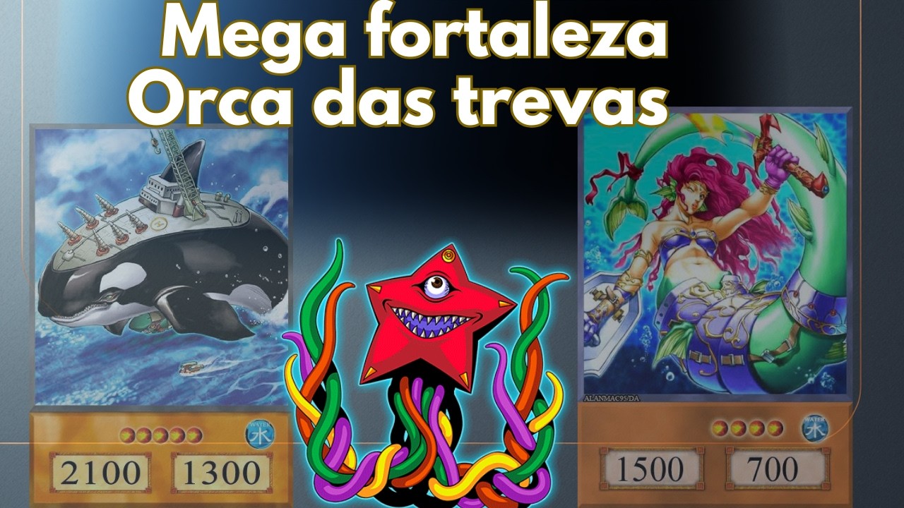 Yu gi oh Tag force deck mega fortress orca of darkness / mega fortaleza orca das trevas