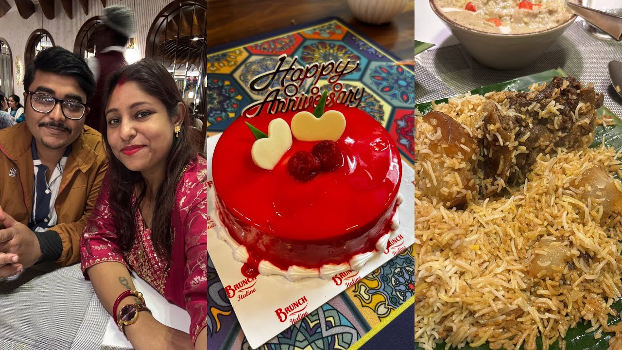 আমাদের 11th Registry Anniversary,এই প্রথমবার গেলাম Dada Boudi Biriyani ,কেমন কাটালাম সারাদিন,vlog