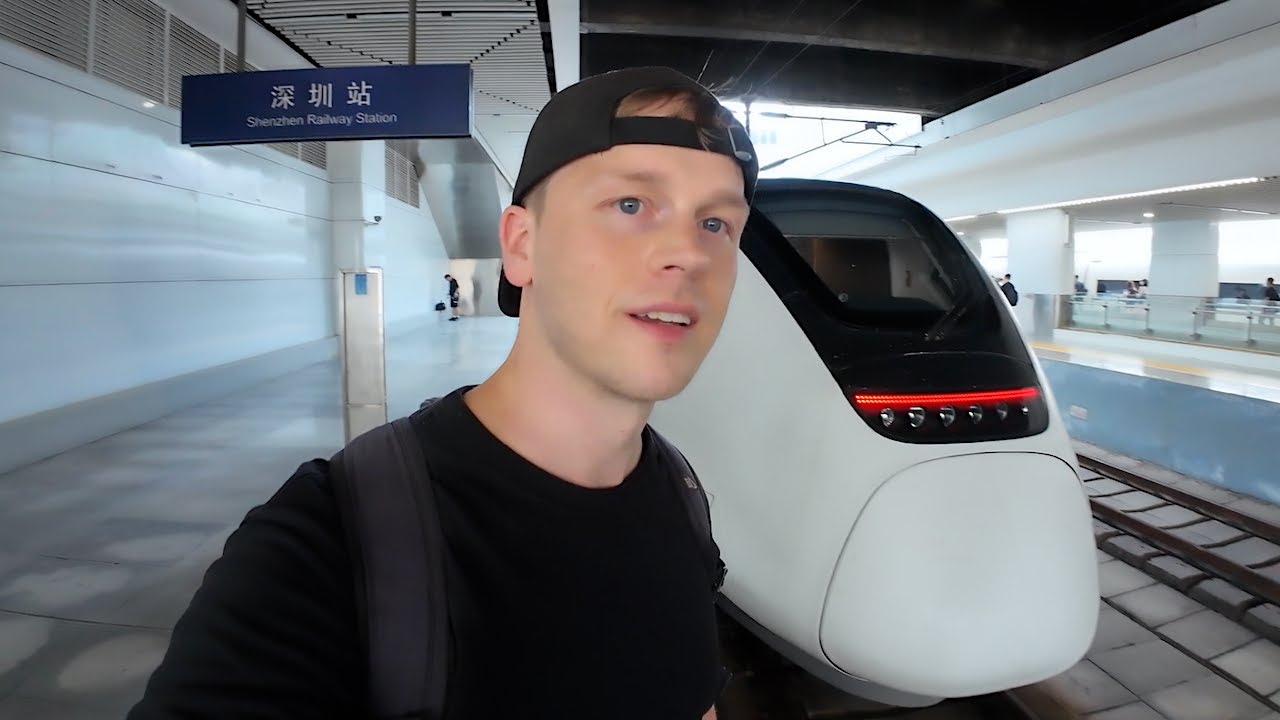 $13 First Class Train to Guangzhou, China 🇨🇳