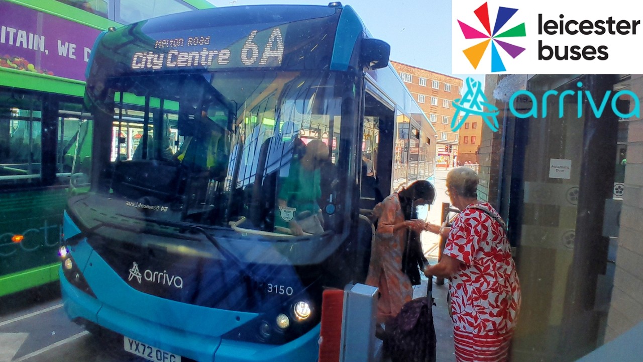 FULL ROUTE JOURNEY - Arriva Midlands Route 6A - Thurmaston ASDA to Leicester l 8016 BK73 AEJ