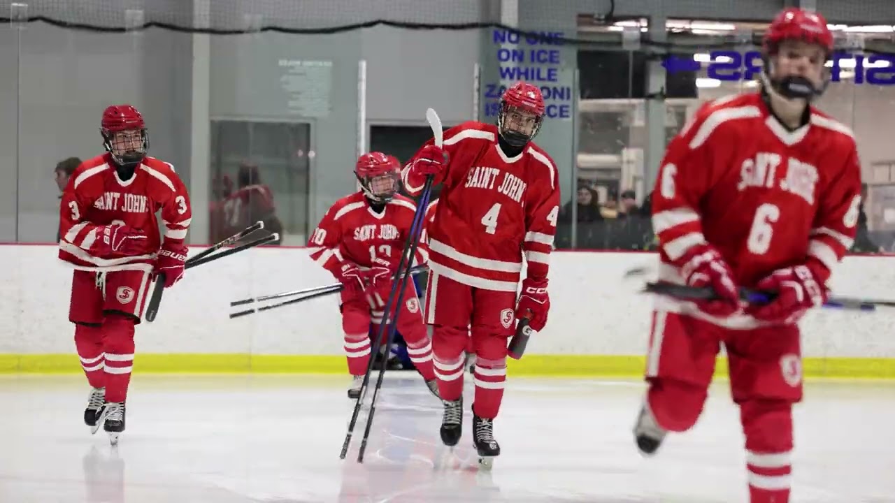 Saint Johns Hockey Vs. Framingham in the Pat Serio Cup Finals