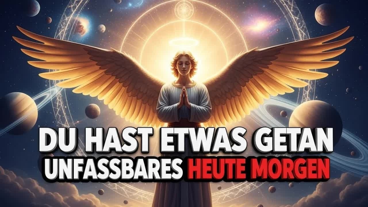 AUSERWÄHLTER 🌅 WAS DU HEUTE MORGEN GETAN HAST, ÜBERTRAF ALLE ERWARTUNGEN –SELBST GOTT WAR ÜBERR