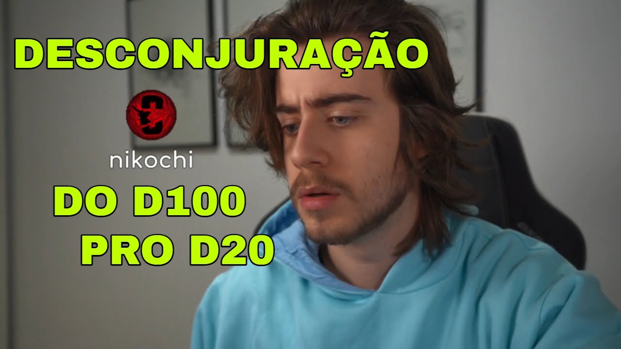 Cellbit explicando o NOVO SISTEMA do RPG - DESCONJURA&Ccedil;&Atilde;O