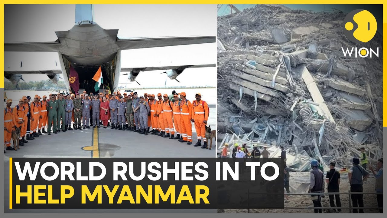 Myanmar-Thailand Earthquake: Russia, India, China Send Aid to Myanmar | World News | WION