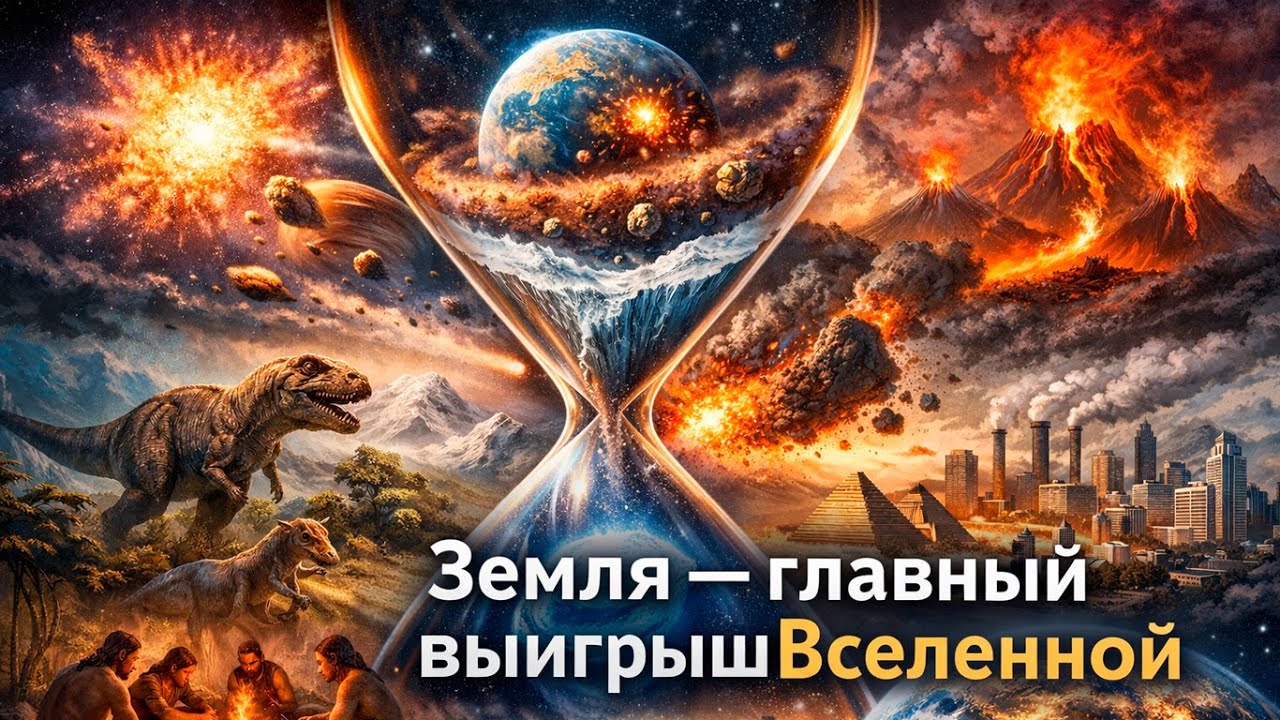 Земля — главный выигрыш Вселенной: цепочка случайностей, сделавшая нас возможными