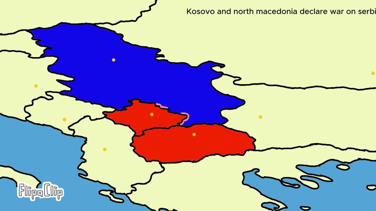 North Macedonia and Kosovo and Serbia