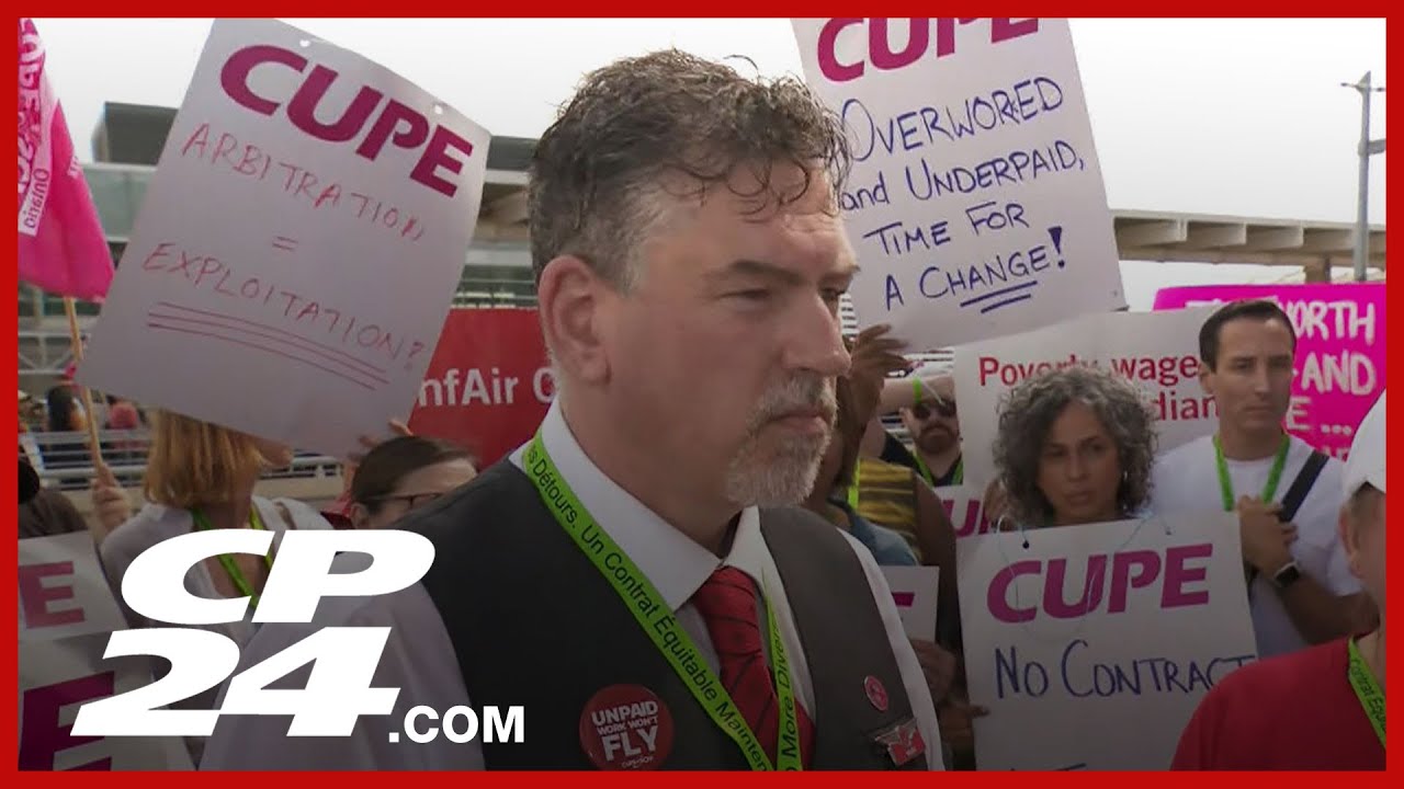 'We're done' | Union president on Air Canada flight attendants refusing back to work order
