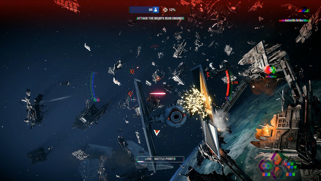 Star Fighter Assault - Empire on Endor - SW Battlefront 2 [4K] (No Commentary)