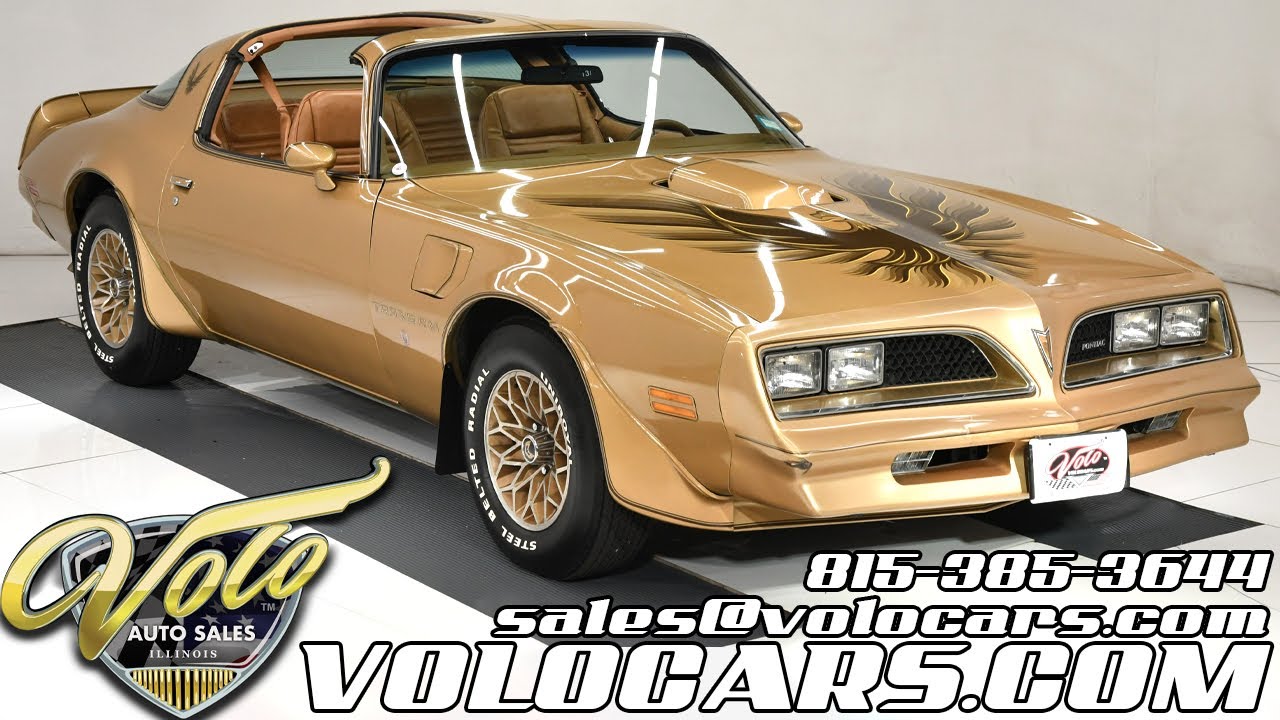 Pontiac Trans AM Gold Edition 1978 года продаётся в Volo Auto Museum (V19848)