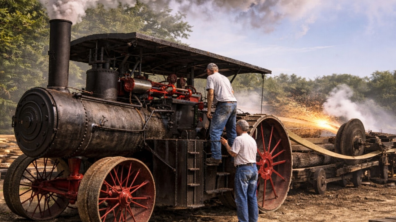 “When Tractors Were Giants: Insane Power of Vintage Machines