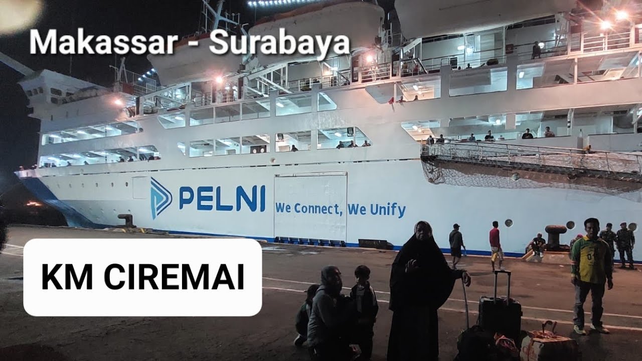 vlog : Pengalaman di kapal KM CIREMAI 2025 dan keliling kotalama Surabaya #pelni #kmciremai