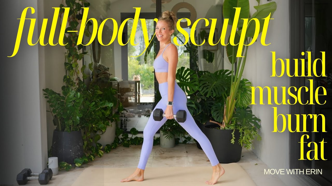 20 min Full-Body Dumbbell Workout (No Repeats, Total Body Burn)