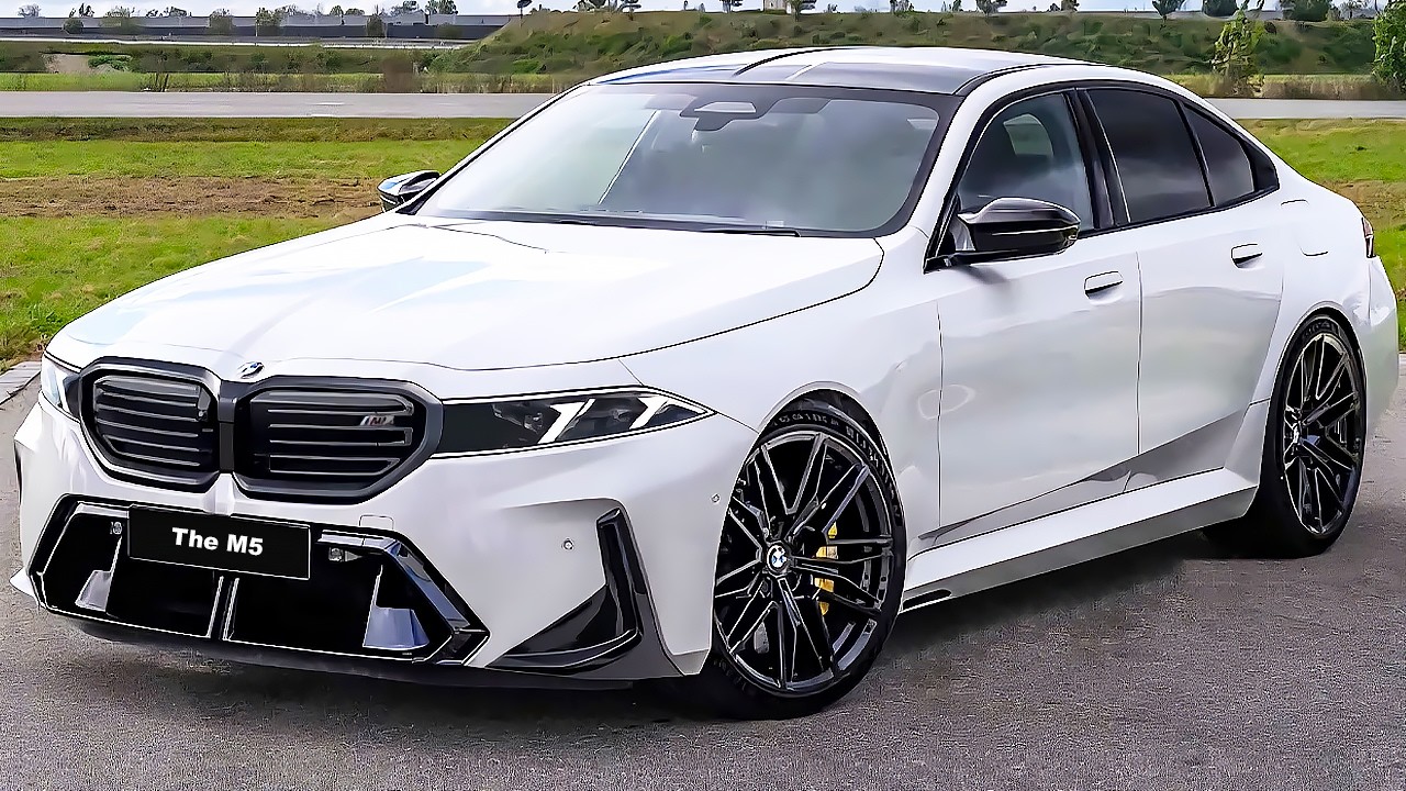 Обновленный BMW M5 G90 2027 года &mdash; первый взгляд на короля своего класса.