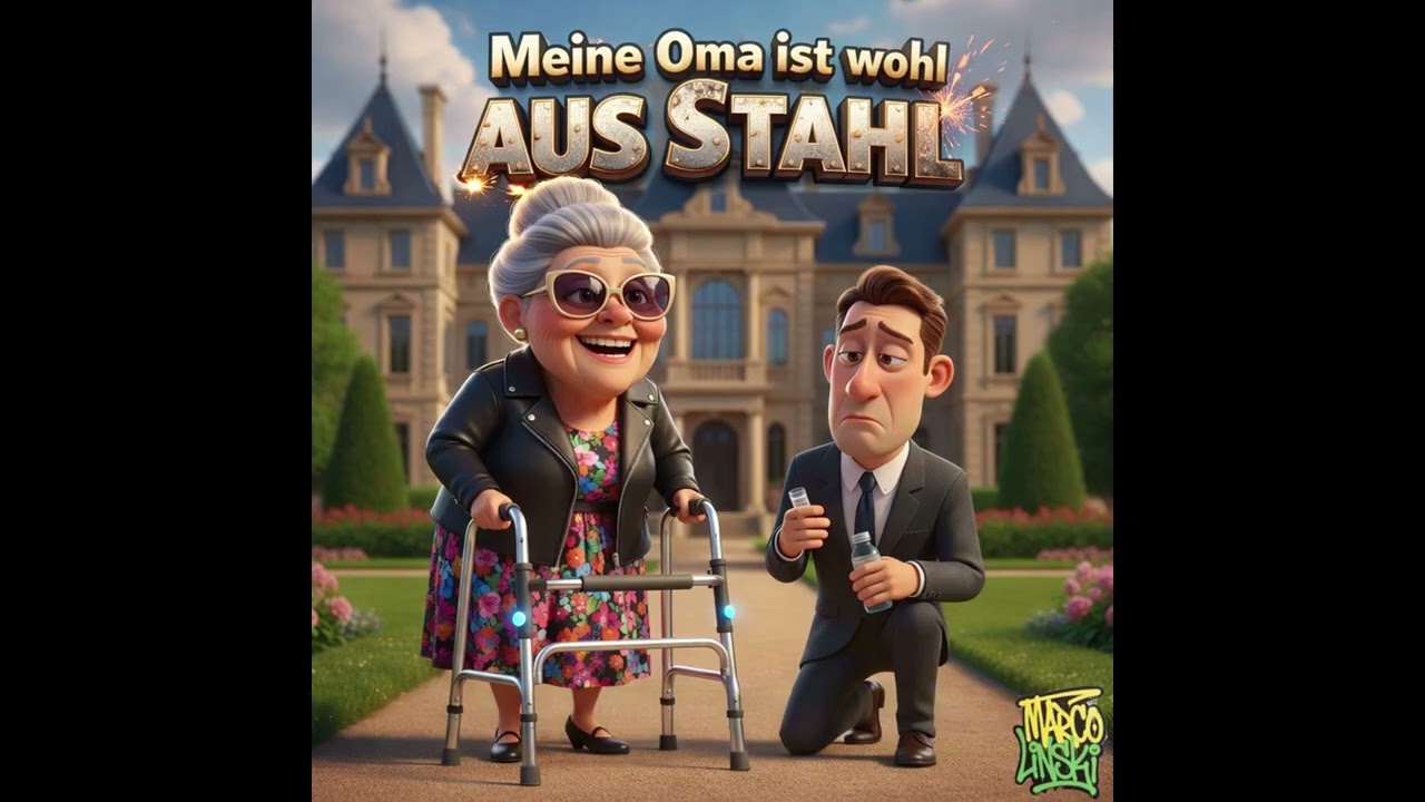 Marcolinski - Meine Oma ist wohl aus Stahl (Lyrikvideo)