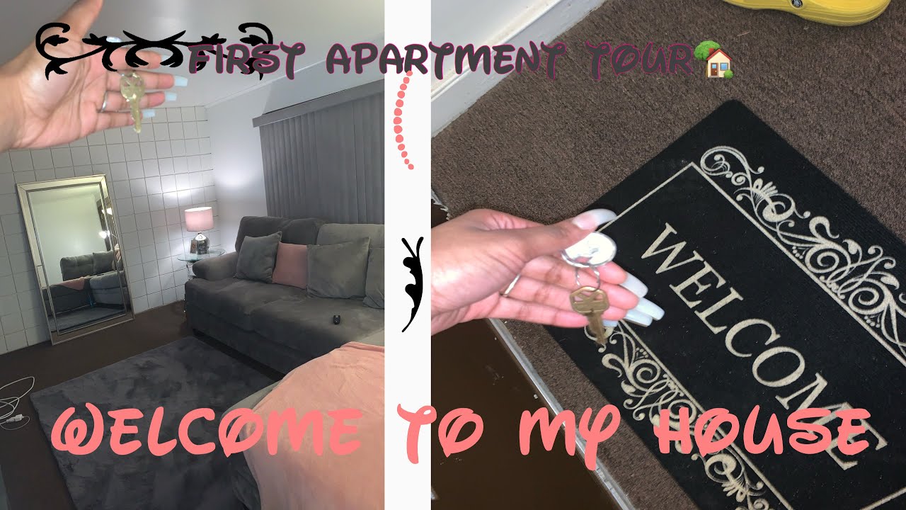 Apartment tour🏡|My first apartment at 19👑| not finished decorating yet ✨