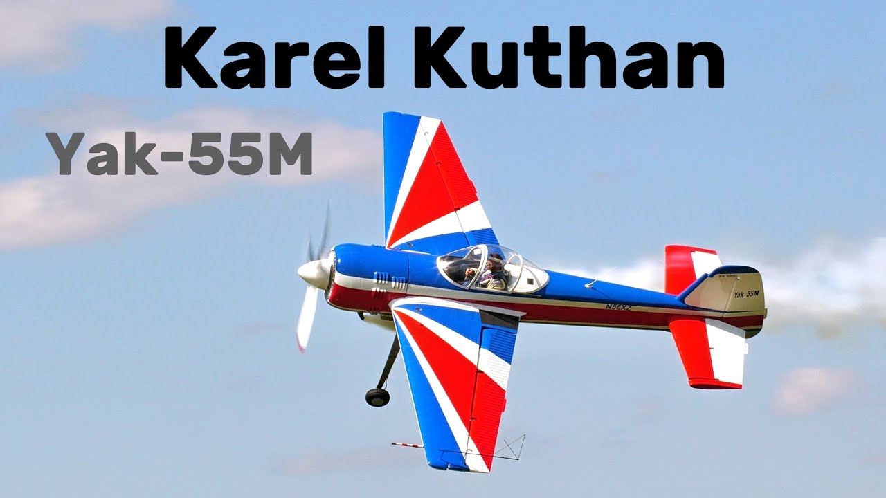 Karel Kuthan | Yak-55M | 4K | Airshow Breclav 2024