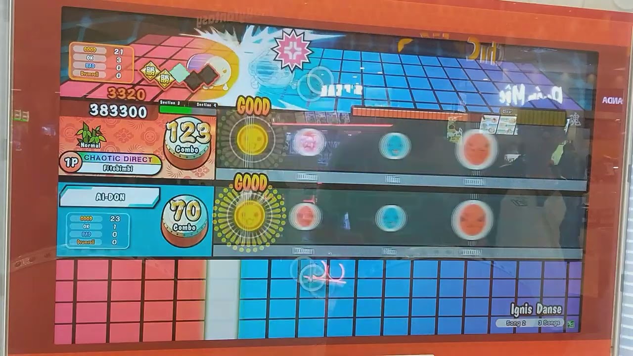 Taiko no Tatsujin(太鼓の達人)-Ignis Danse Normal(AI Battle)