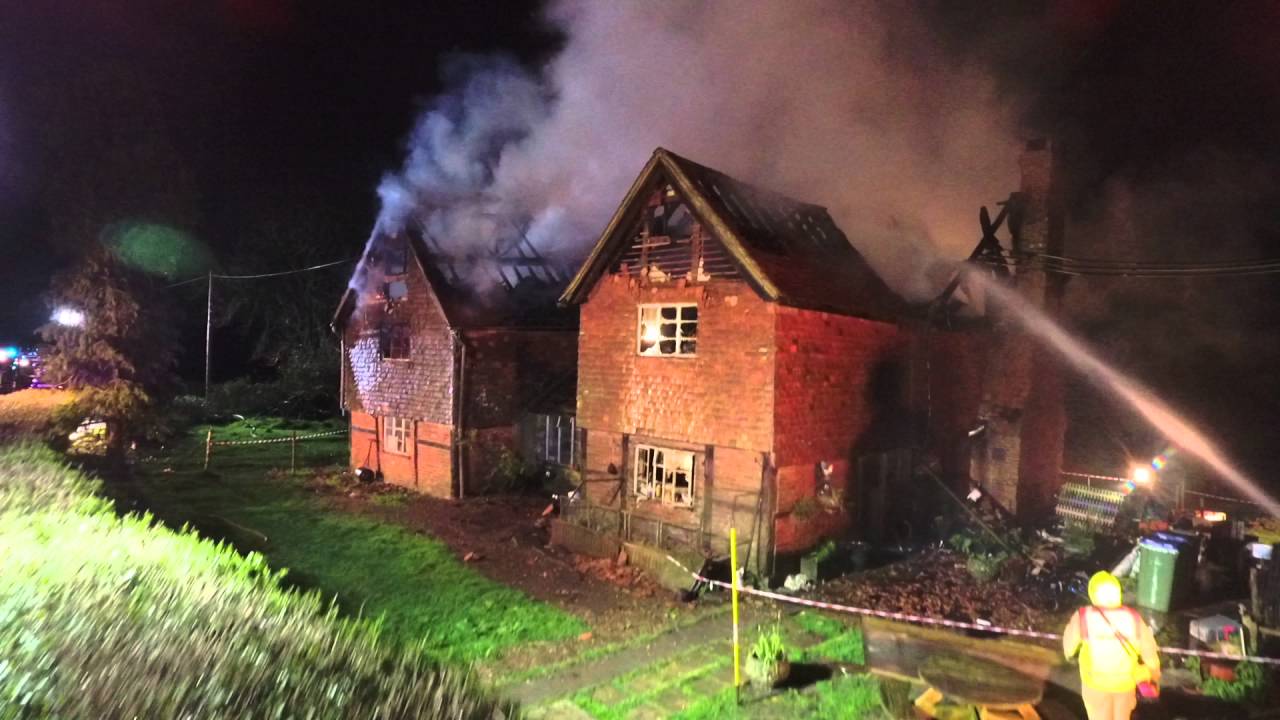 ITCHINGFIELD FIRE   DRONE FOOTAGE