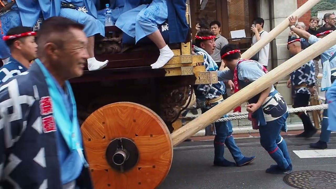 佐原の大祭　夏祭り　山車の運行は乱曳き　寺宿の山車　2025/07/11 c25