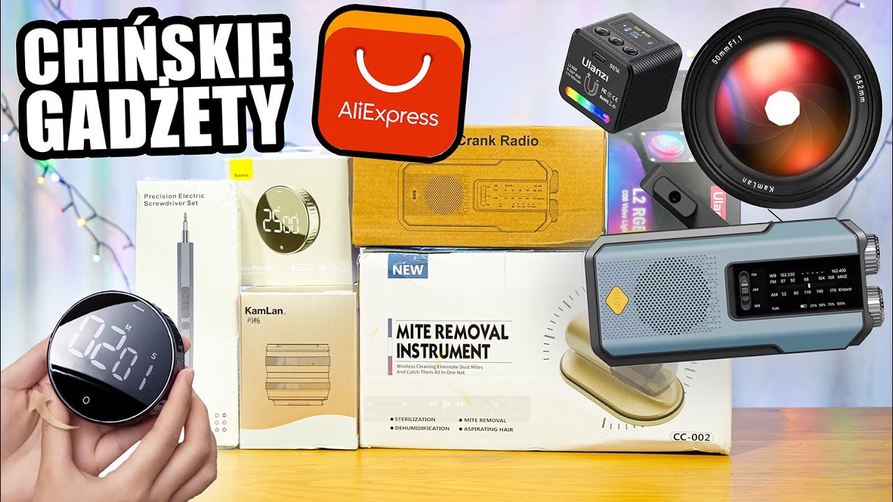Nowe Chińskie Gadżety z AliExpress! - Sprawdzamy Ciekawe Gadżety!