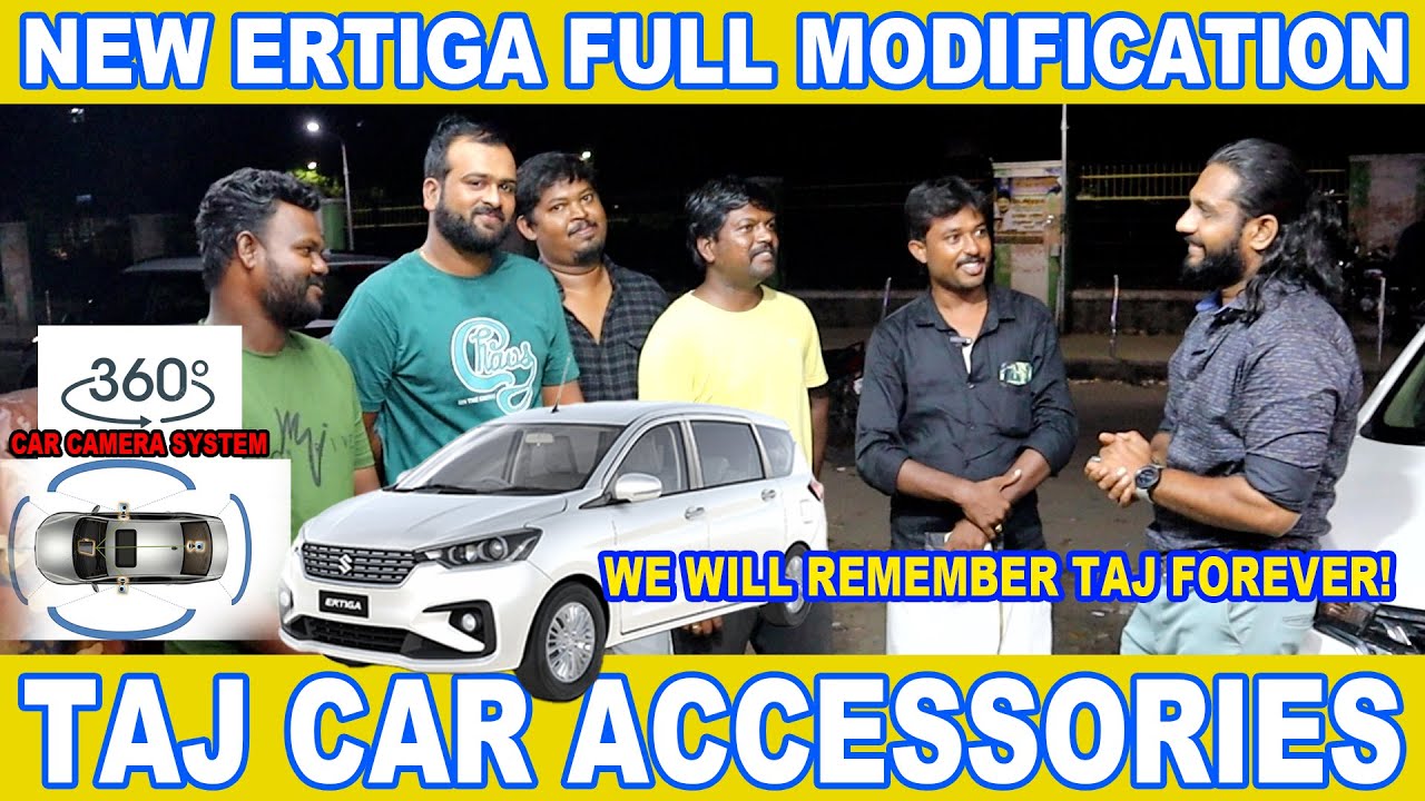 “Transform Your Maruti Suzuki Ertiga: 360° Camera System & Essential Accessories!”