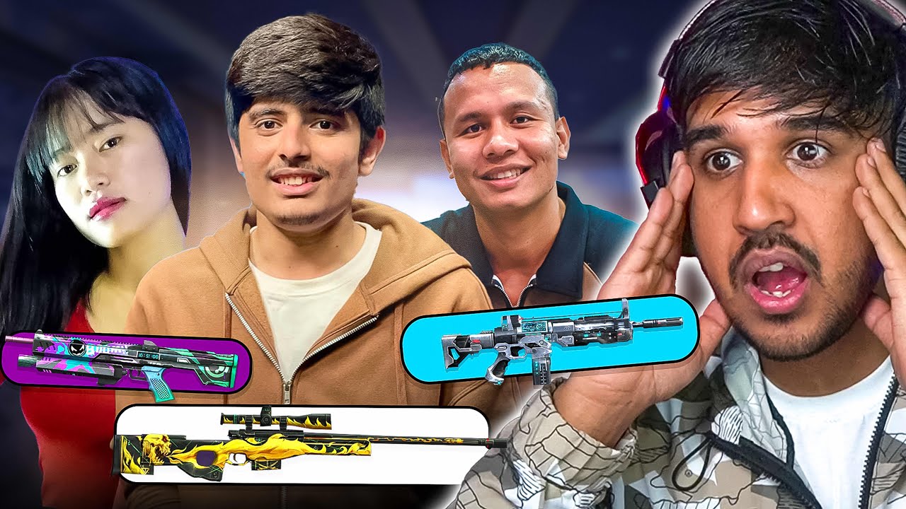 YOUTUBER'S FAVOURITE GUN IN FREE FIRE ?