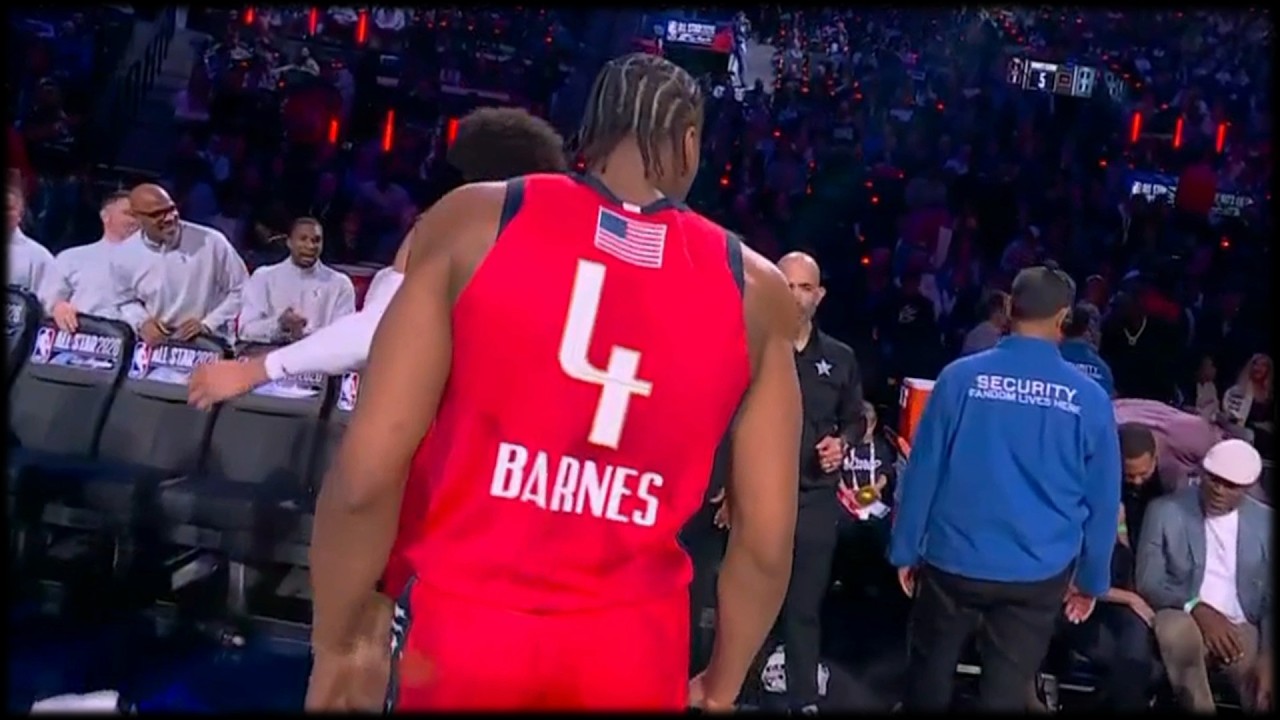 Scottie Barnes Hits The Game-Winner for Team USA Stars