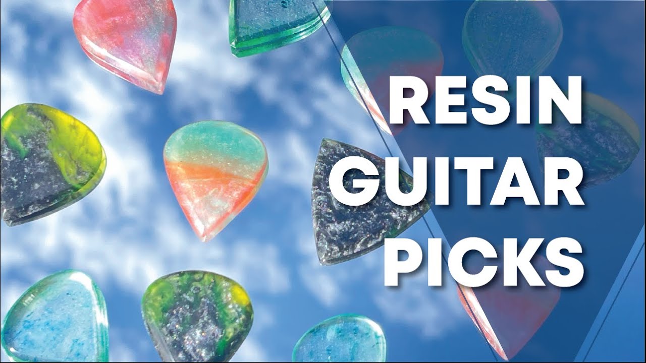 Making Guitar Picks Using Epoxy Resin!