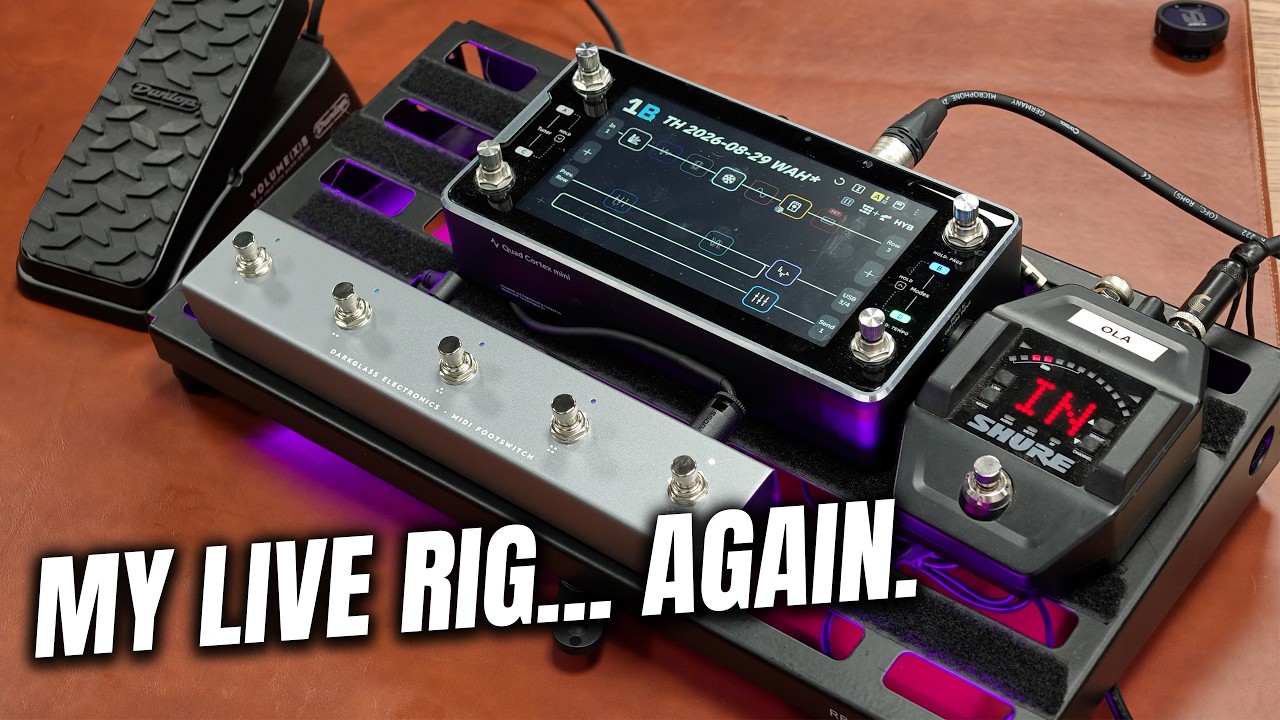My Quad Cortex Mini Live Rig
