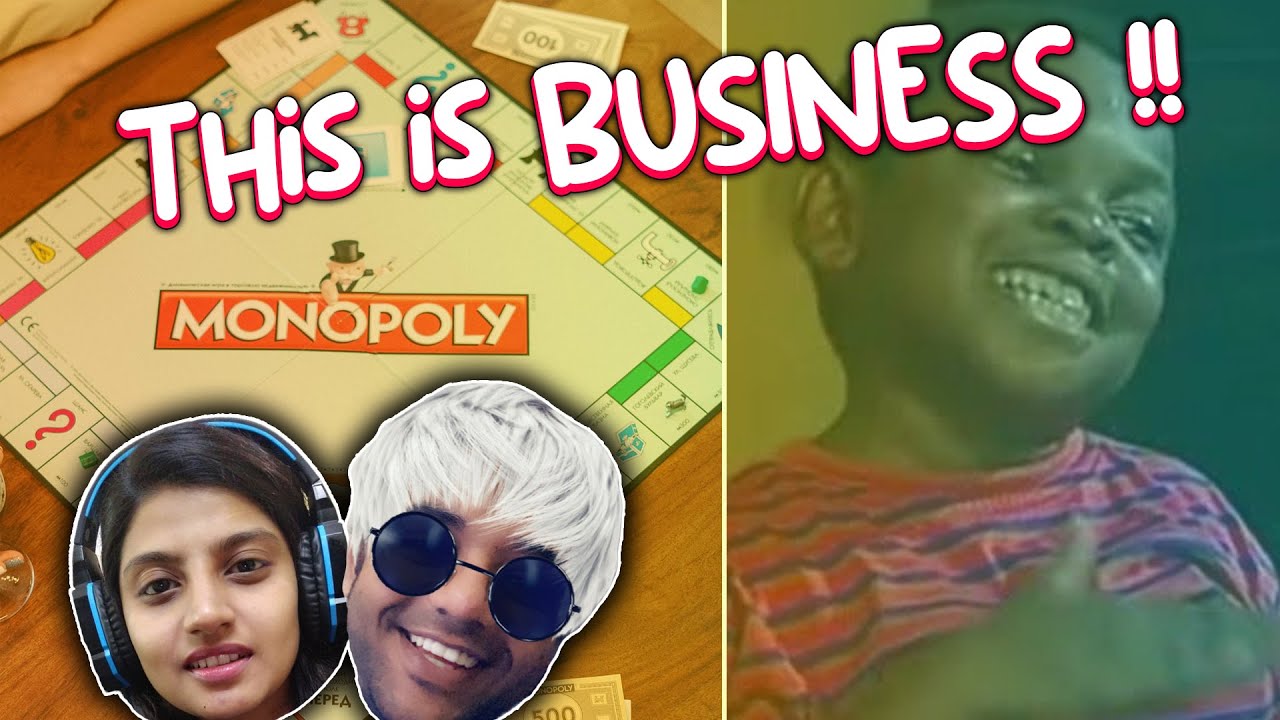 BUSINESS GAME - MONOPOLY 💸💸 Multiplayer Board Game with @KaruppuVella  FALL GUYS Later !!!