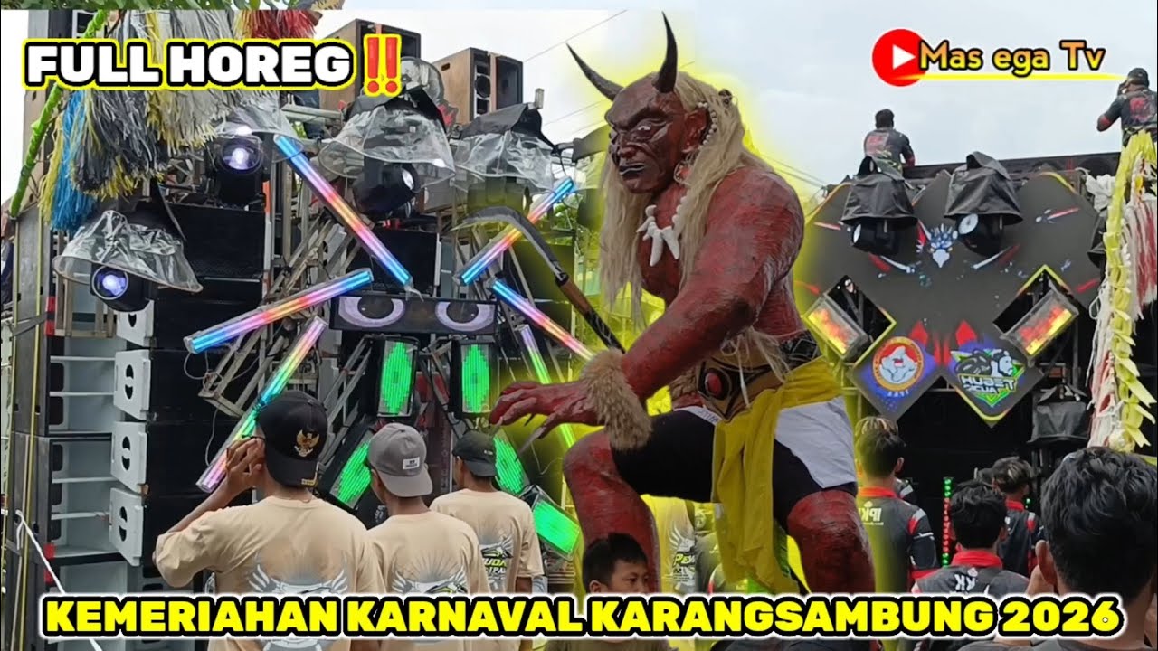 Kemeriahan KARNAVAL Karangsambung 2026 Full Horeg!!!