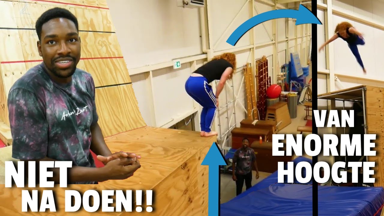 NIET NA DOEN!!! FREERUNNEN + FRONTFLIP UITLEG