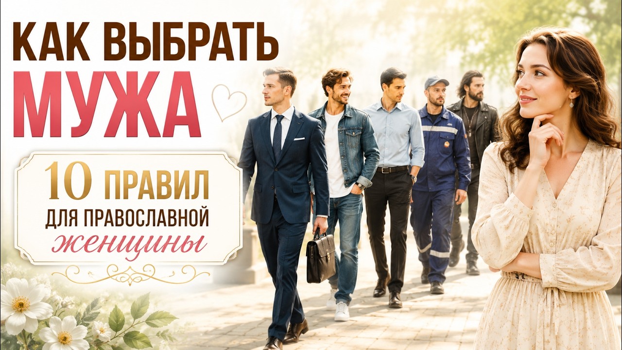 Как выбрать мужа. 10 правил для православной женщины