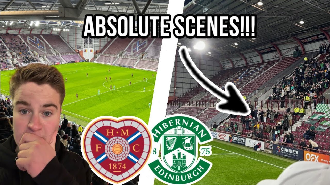 LATE SCENES AS HIBS WOMAN WIN THE EDINBURGH DERBY! 💥