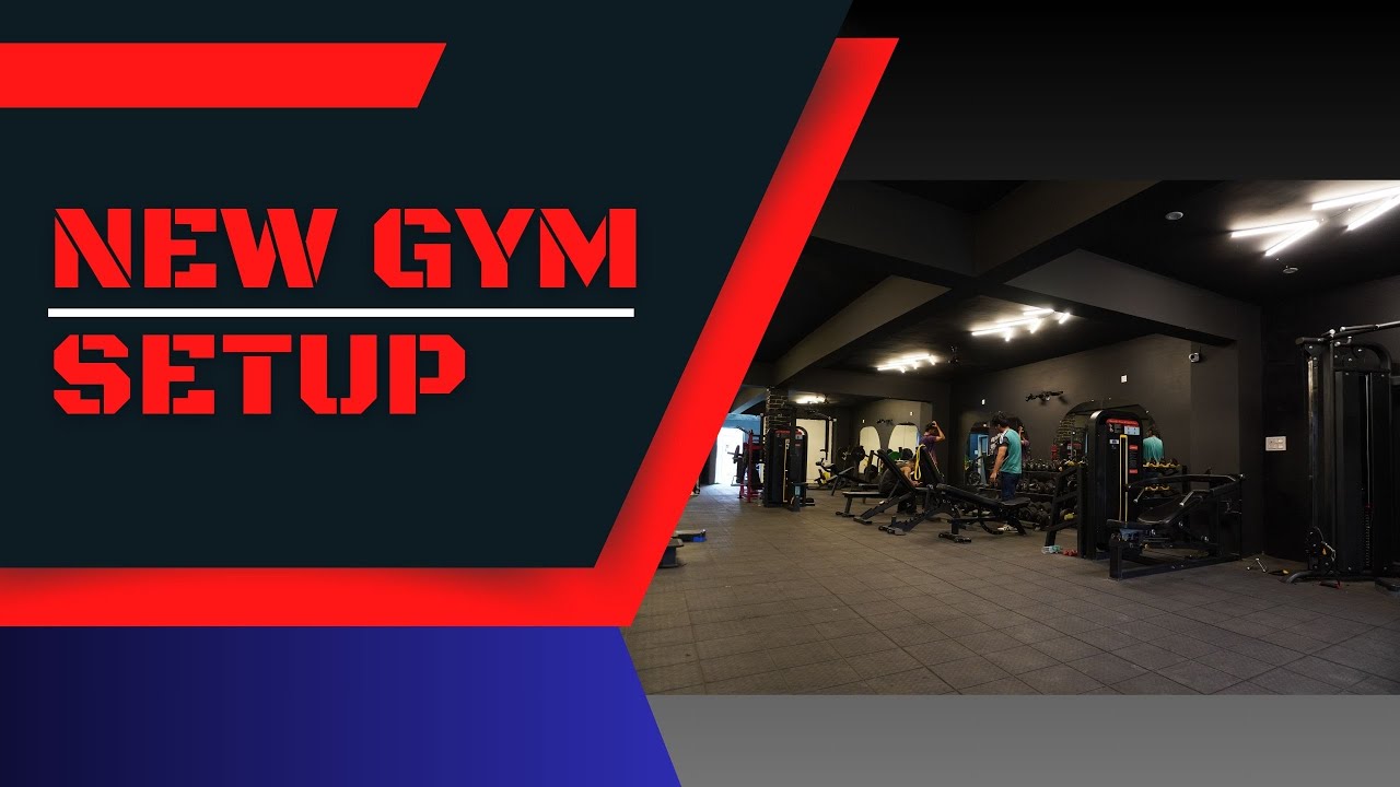 New gym setup