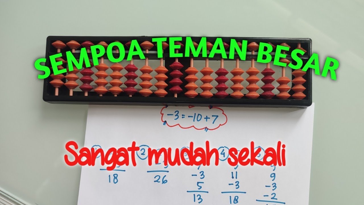 Penyelesaian Sempoa Dengan Mudah Dan Asyik.