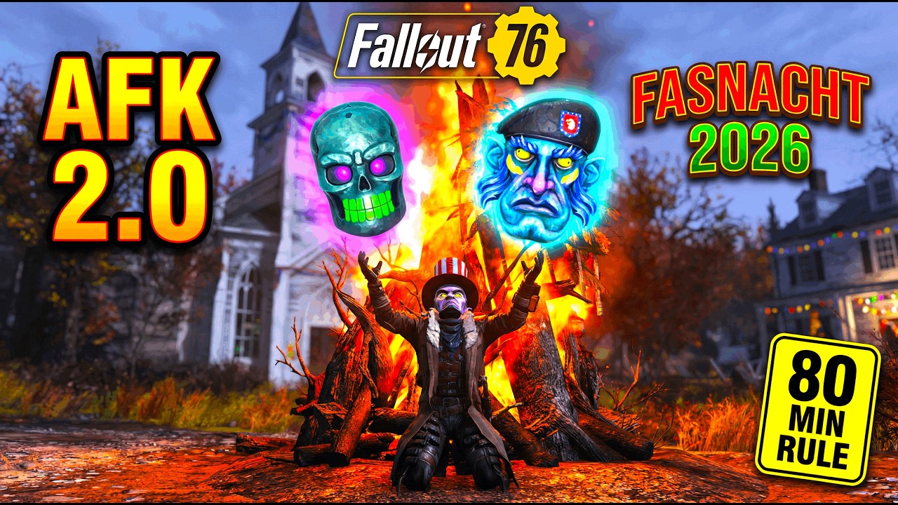 Bethesda не смогла: Новый способ AFK-фарма на Фастнахте 2026! «Правило 80 минут»