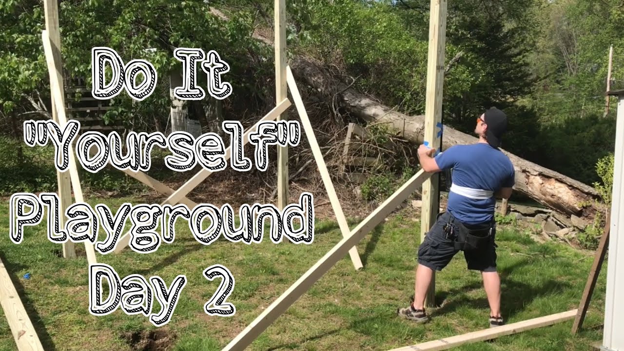 DIY Playground Day 2 - Framing the Site Plan